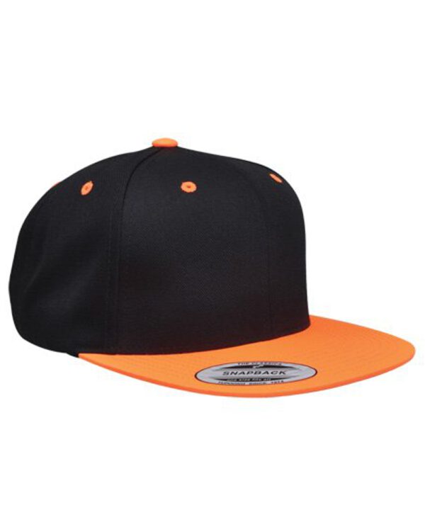 FLEXFIT ORIGINAL SNAPBACK- CAP neon orange