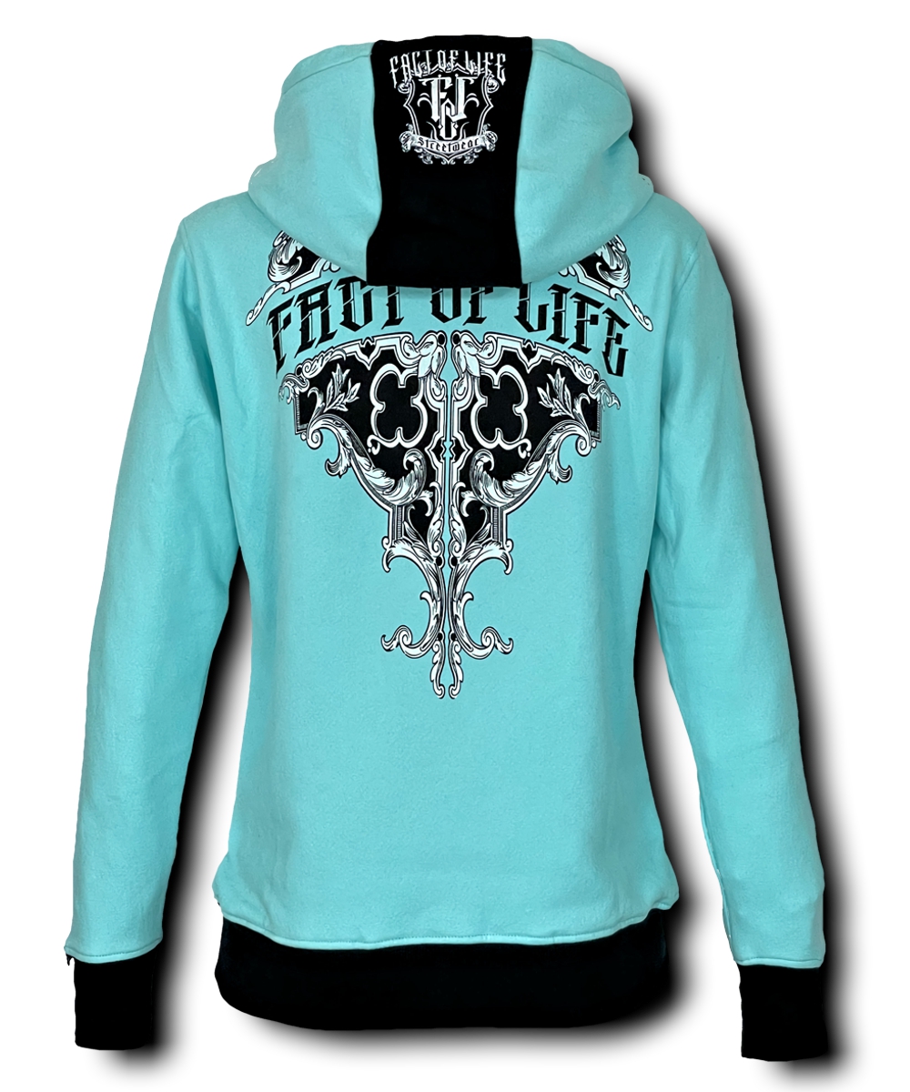 Hoodie GSH-04 turquosie