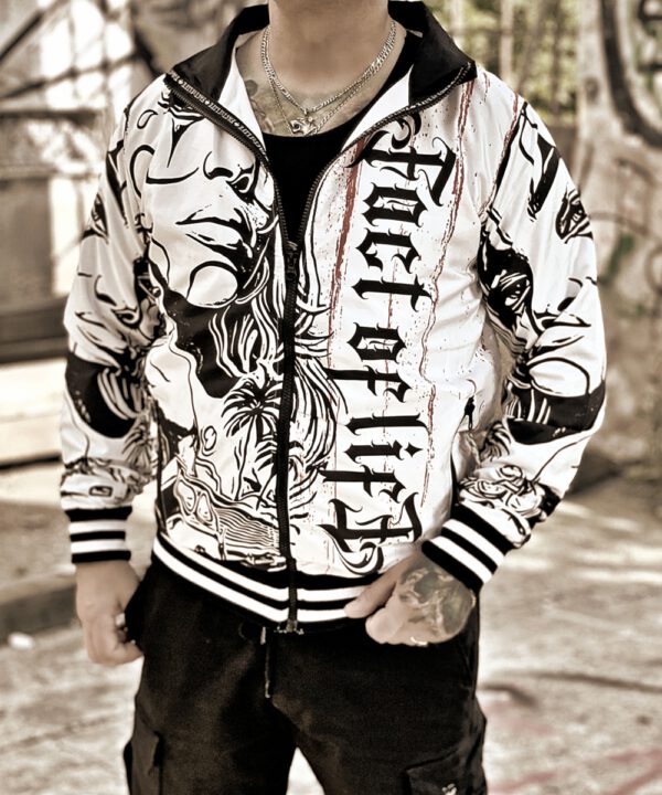 Fact of Life Trackjacket “Chicano” TJ-01 white