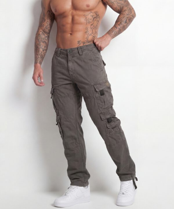 Jet Lag Cargohose FW-011 dark grey
