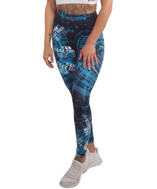 Yakuza Electric Rose Slide Leggings LEB-21149 bunt