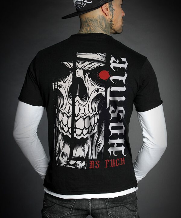 Hyraw Herren Longsleeve "HOSTILE AS FUCK"