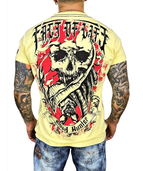 Fact of Life T-Shirt “Blood Hunter” TS-67 pale banana