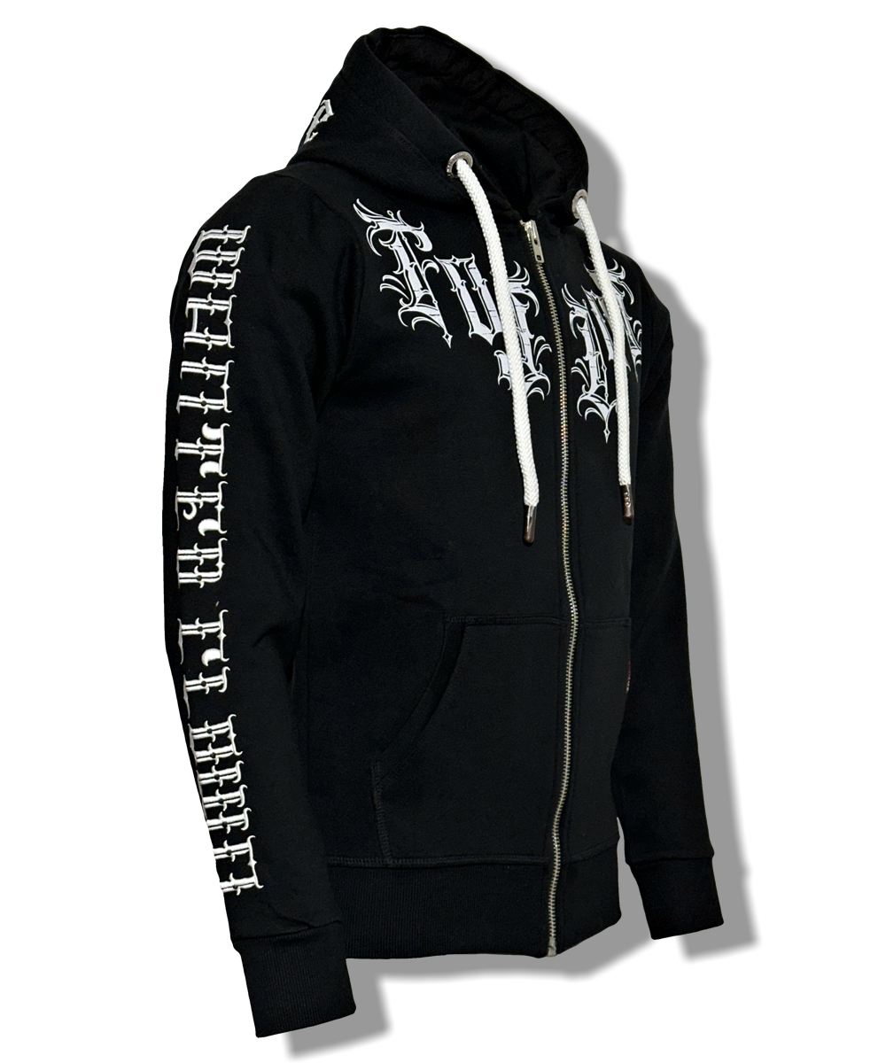 Fact of Life Sweat-Jacke “Wanted Clown” HSJ-04 black – Bild 4