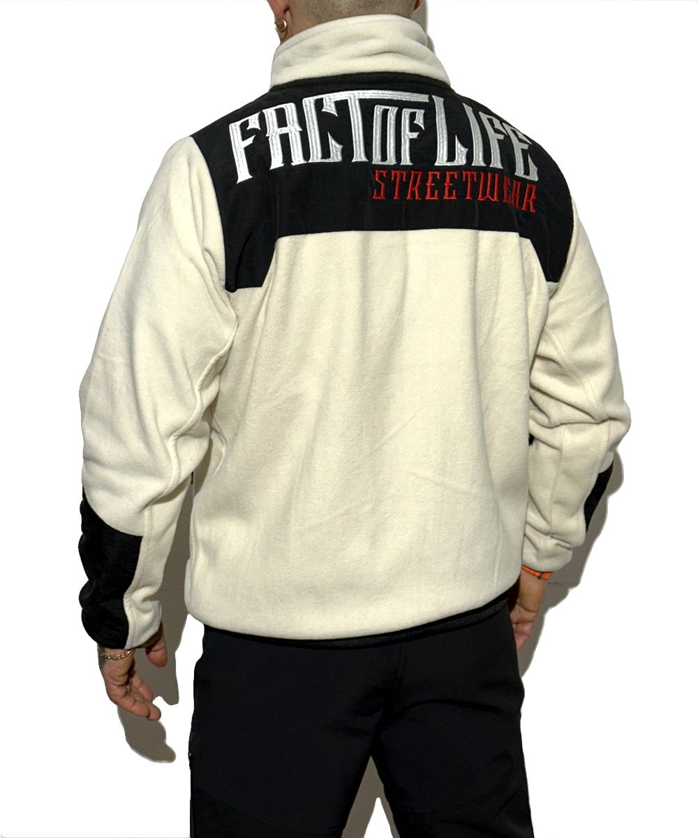 Fact of Life Fleece Jacke JH-02 sand – Bild 3