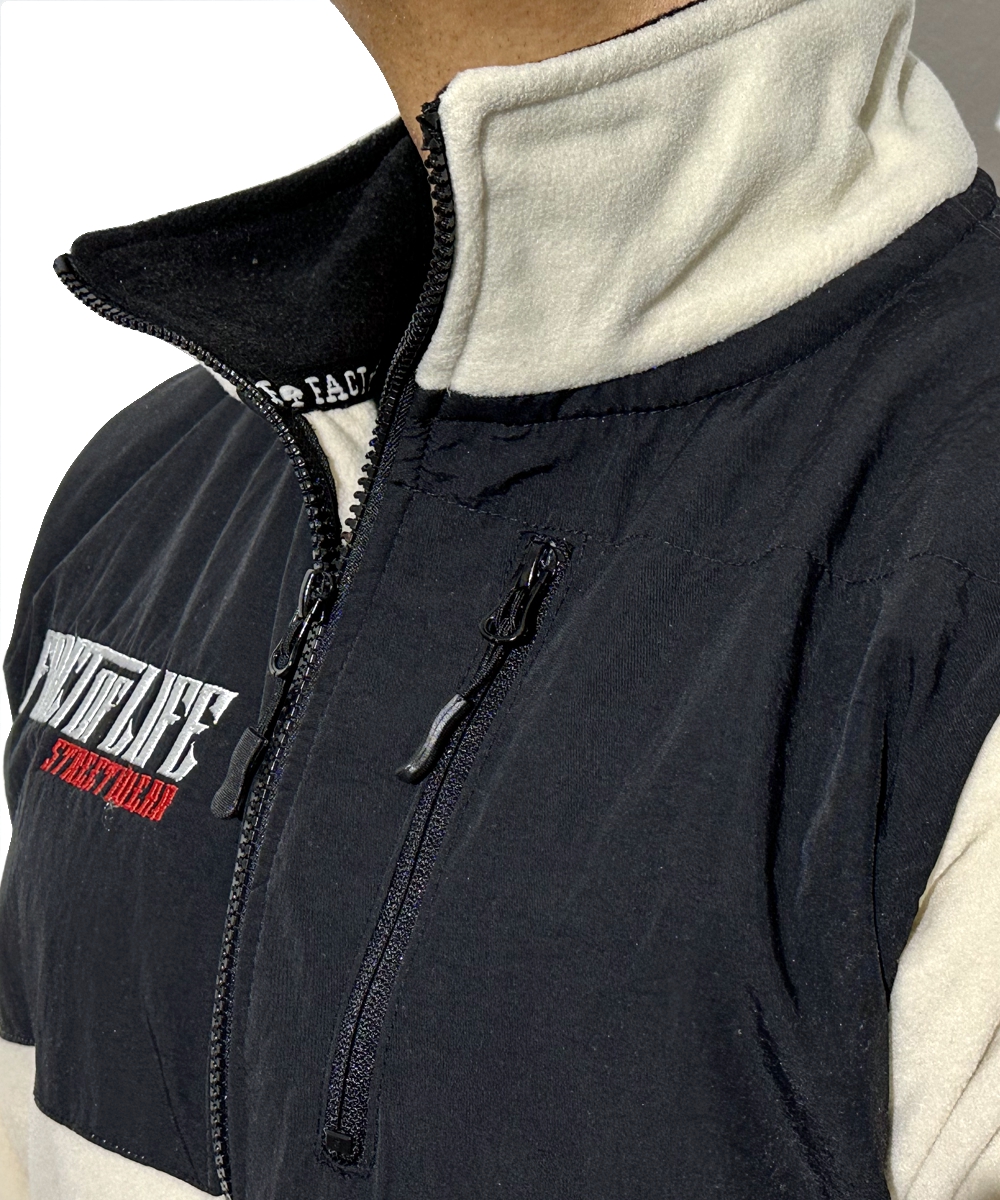 Fact of Life Fleece Jacke JH-02 sand – Bild 6