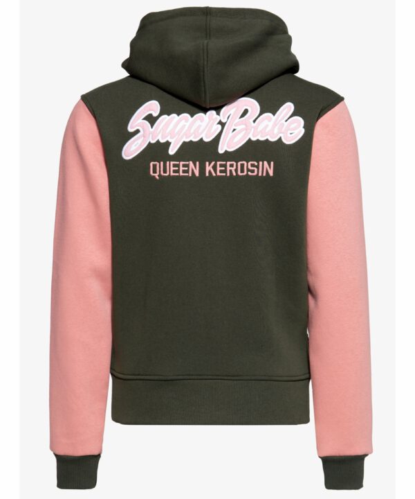 Queen Kerosin Sweat-Jacke "Sugar Babe"