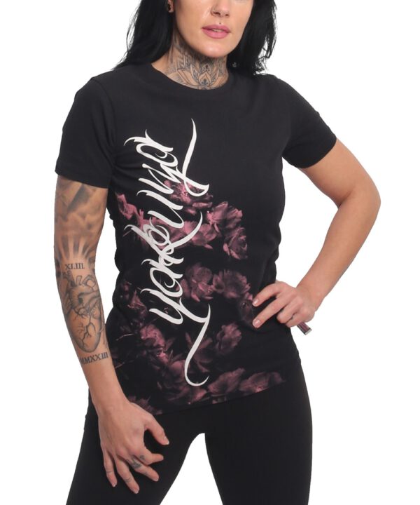 Yakuza Rose Tune Urban Crew Neck T-Shirt GSB-24126
