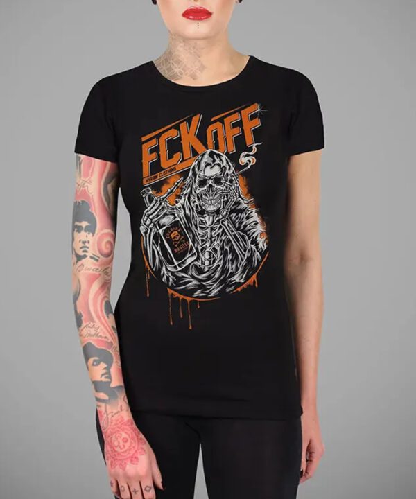 Hyraw Damen T-Shirt "FCK OFF"