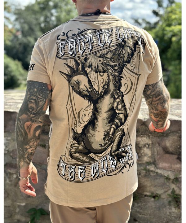 Fact of Life T-Shirt "Mogwai" TS-80 gilded beige