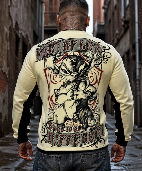 Fact of Life Sweat-Shirt "Different" SP-06 pale banana