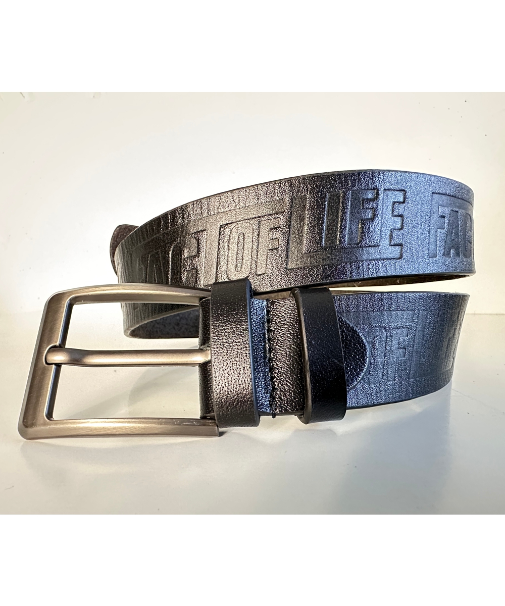 Fact of Life Leder-Gürtel GT-01 black – Bild 3