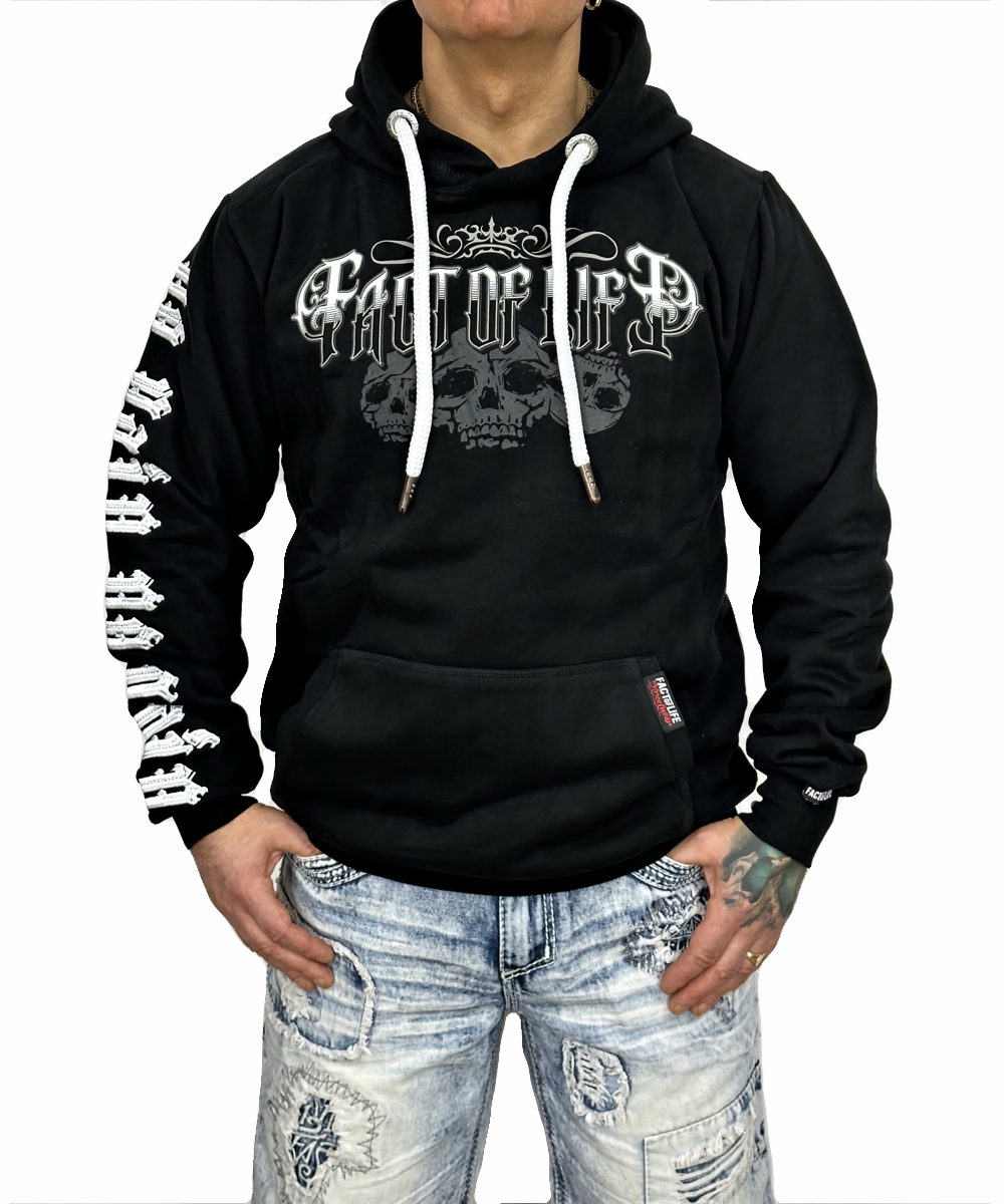 Fact of Life Hoodie SH-15 No Pain No Gain black5