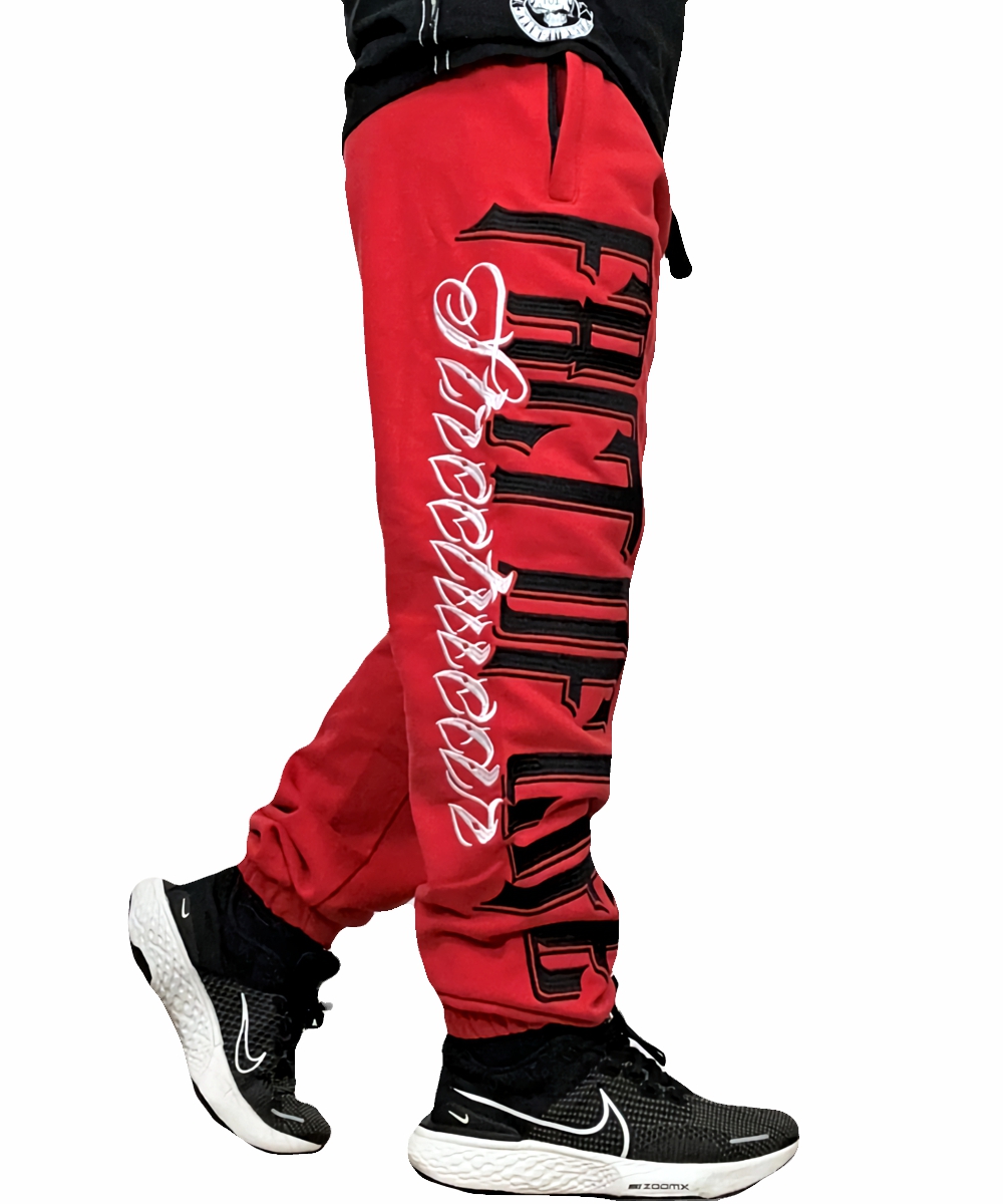 Fact of Life Jogginghose „Legends Never Die“ JH-12 fiery red – Bild 4