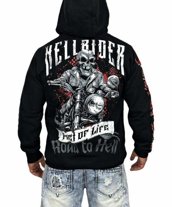 Fact of Life Sweat-Jacke "Hellrider" HSJ-05 black