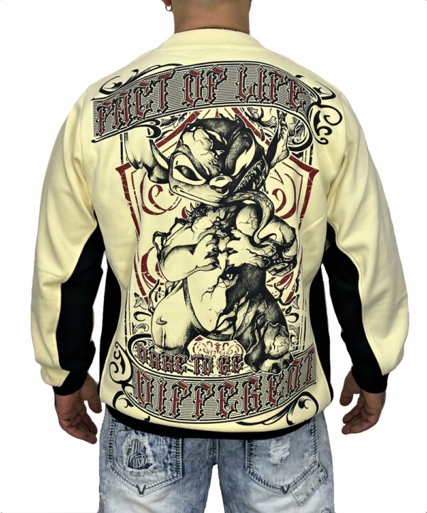 Fact of Life Sweat-Shirt "Different" SP-06 pale banana