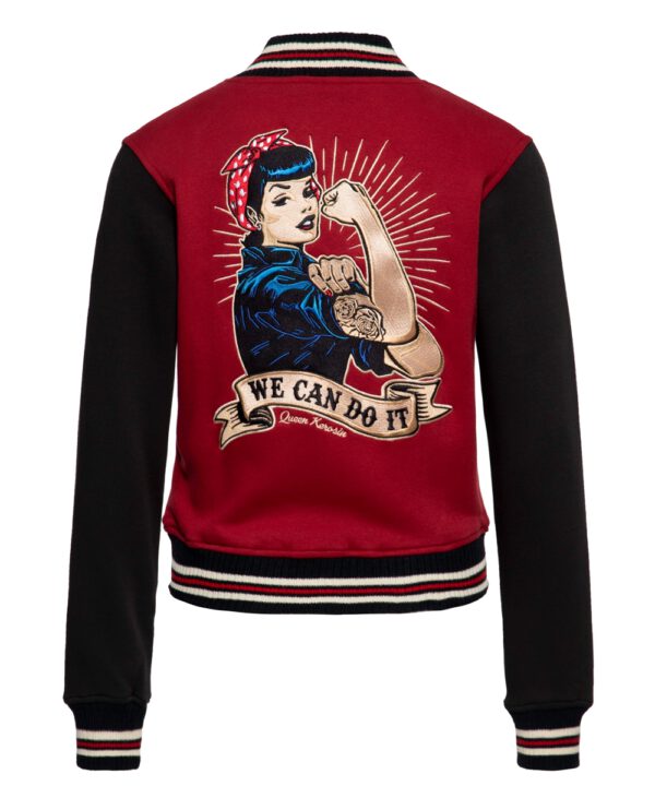 Queen Kerosin College Jacke "We Can Do It"