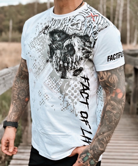 Fact of Life T-Shirt "Labyrinth" TS-87 white