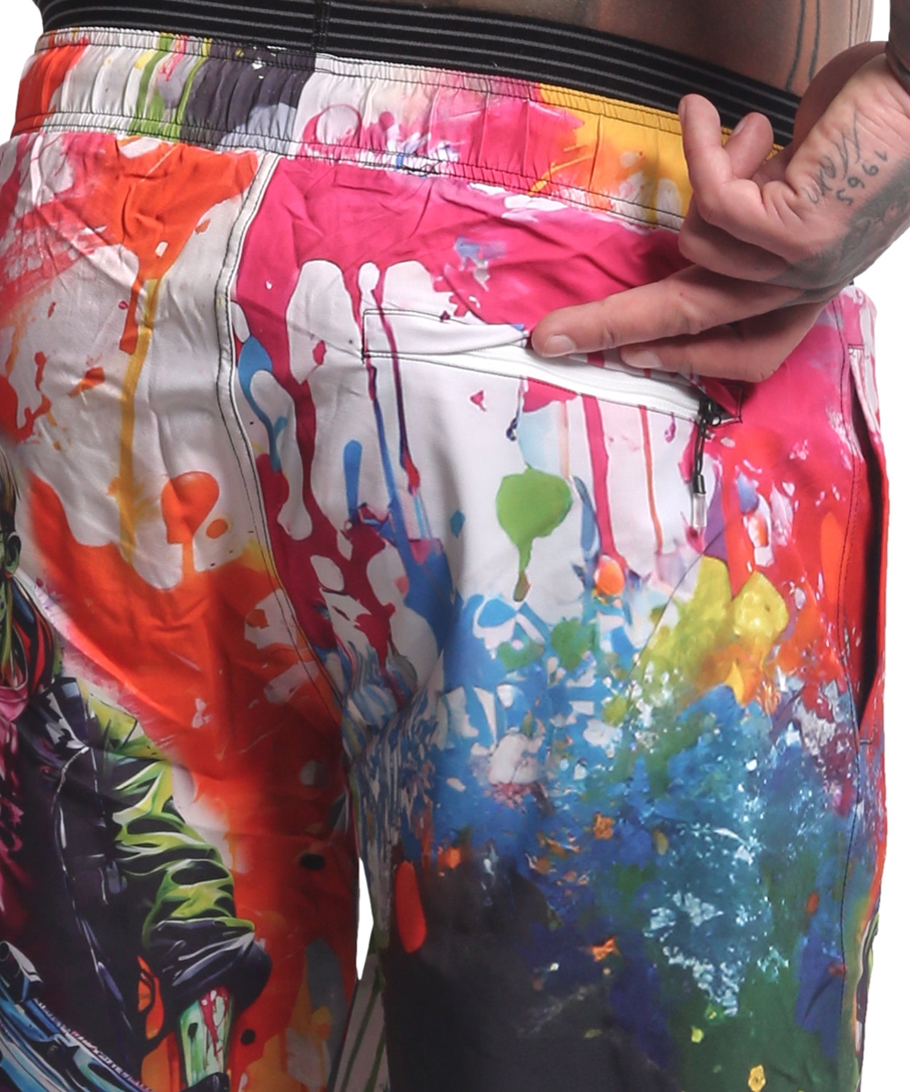 Yakuza Specialist Badeshorts BSB-25043 bunt – Bild 4