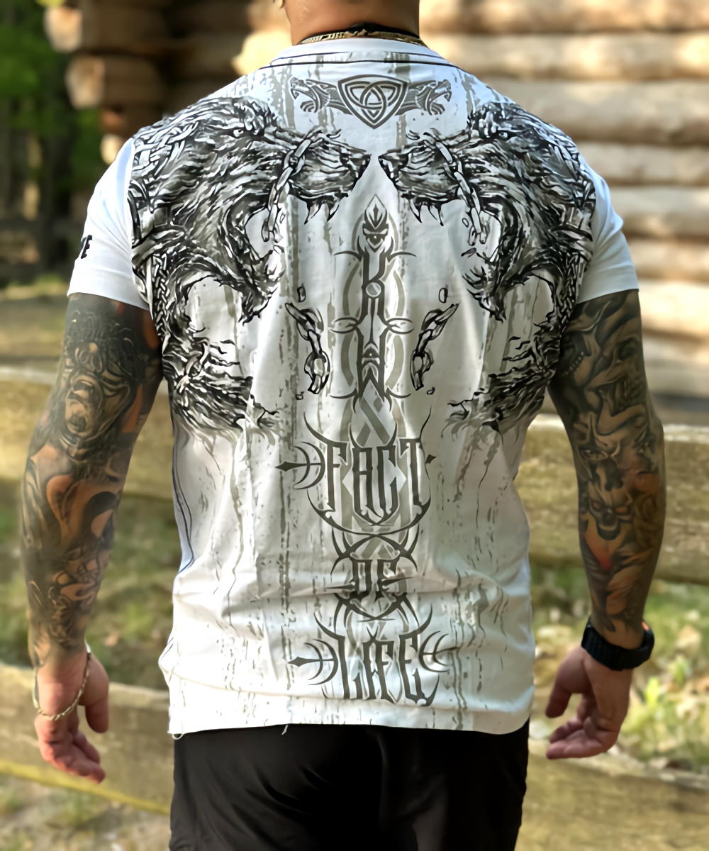 Fact of Life T-Shirt "Fenrir" TS-85 white