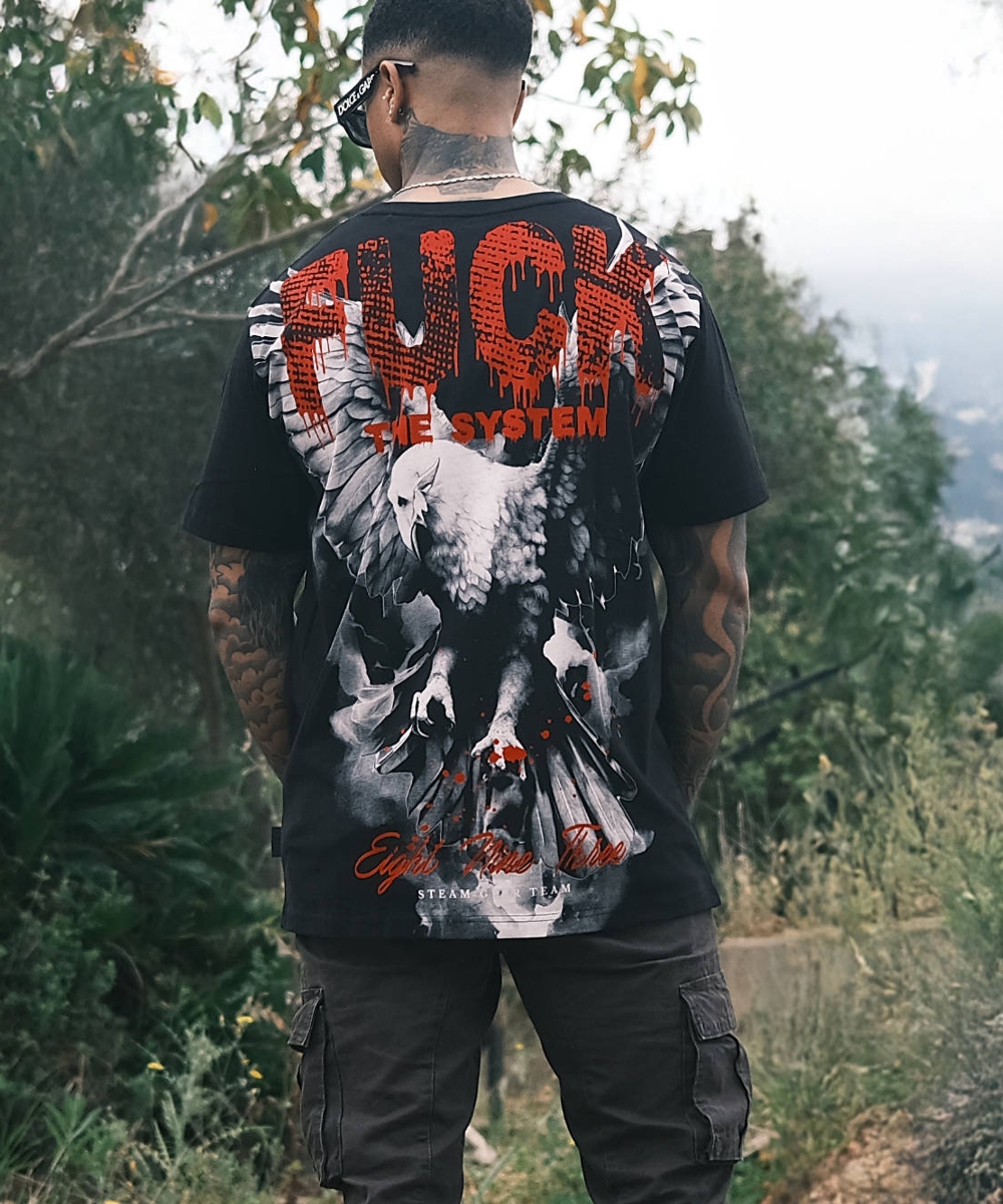 Yakuza Eagle Regular T-Shirt – Bild 3