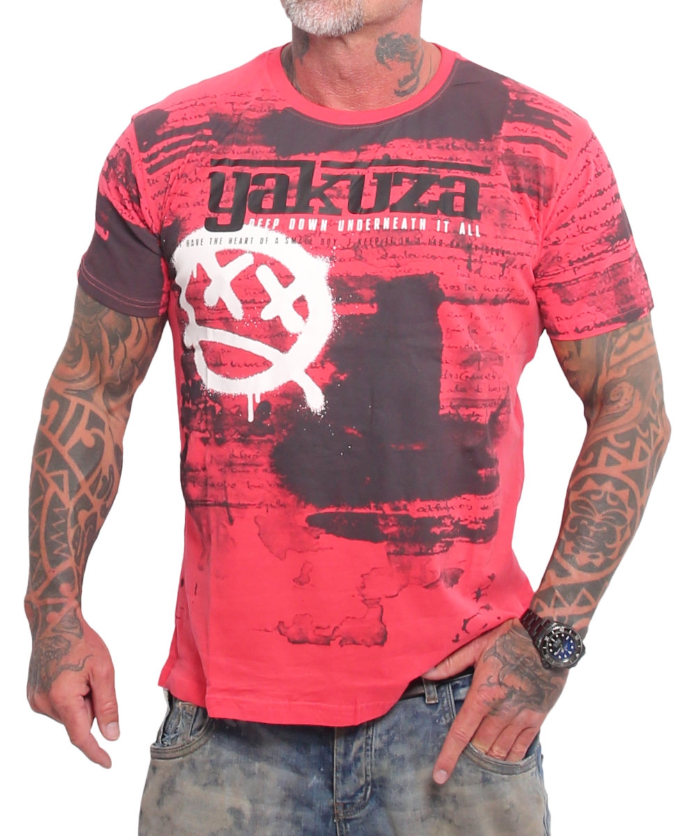 Yakuza Deep Down Allover Regular T-Shirt TSB-26010 – Bild 3