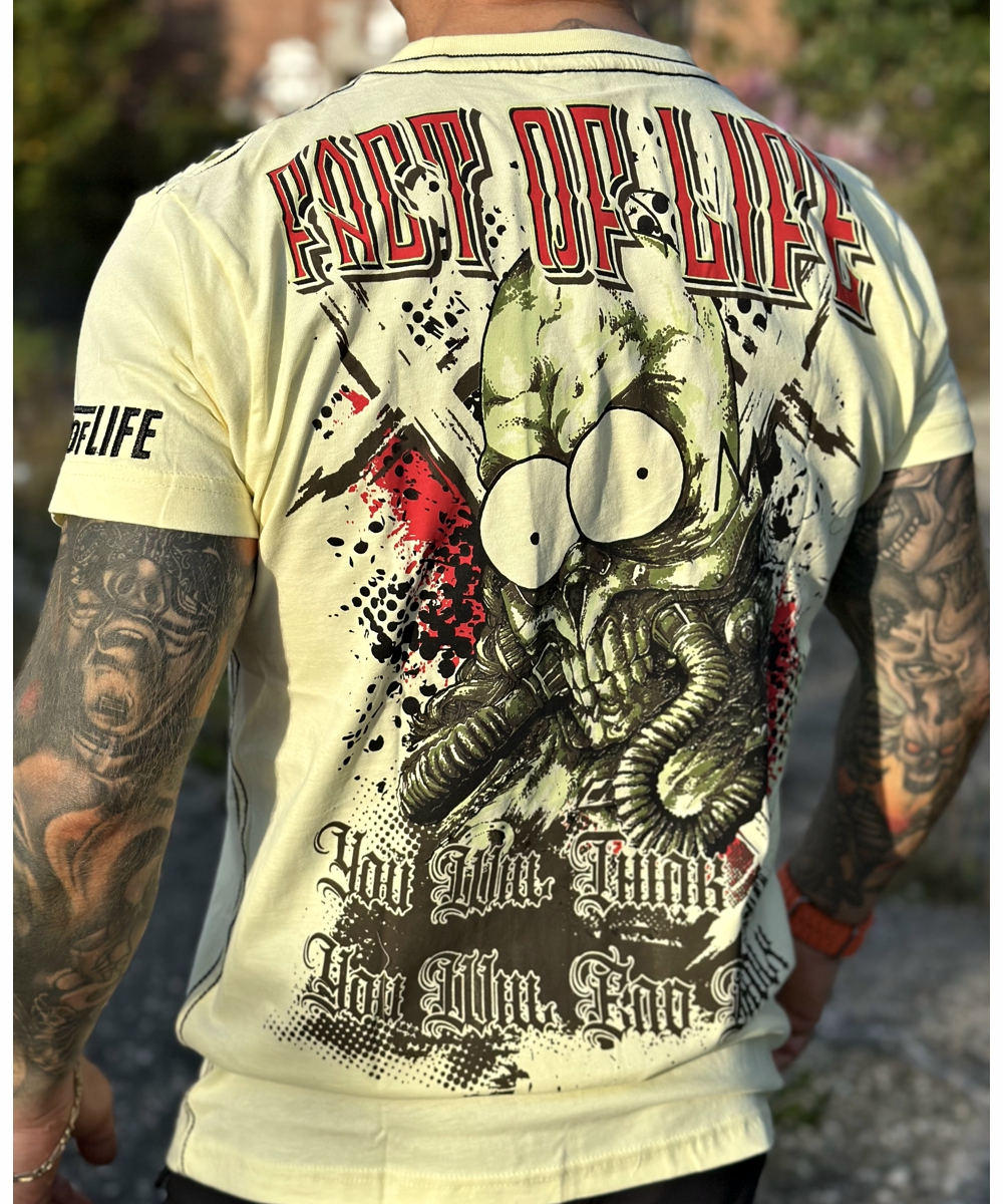 Fact of Life T-Shirt "You Will Think" TS-77 pale banana – Bild 5