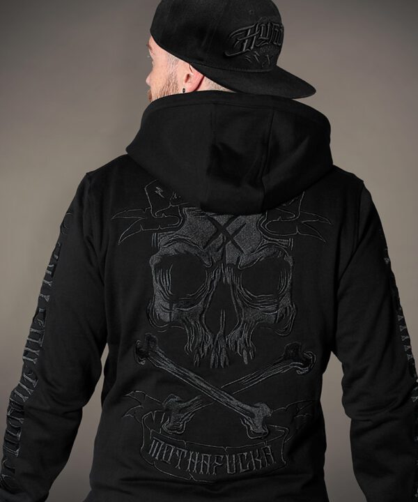 Hyraw Herren Sweat-Jacke "BLACK REAPER"