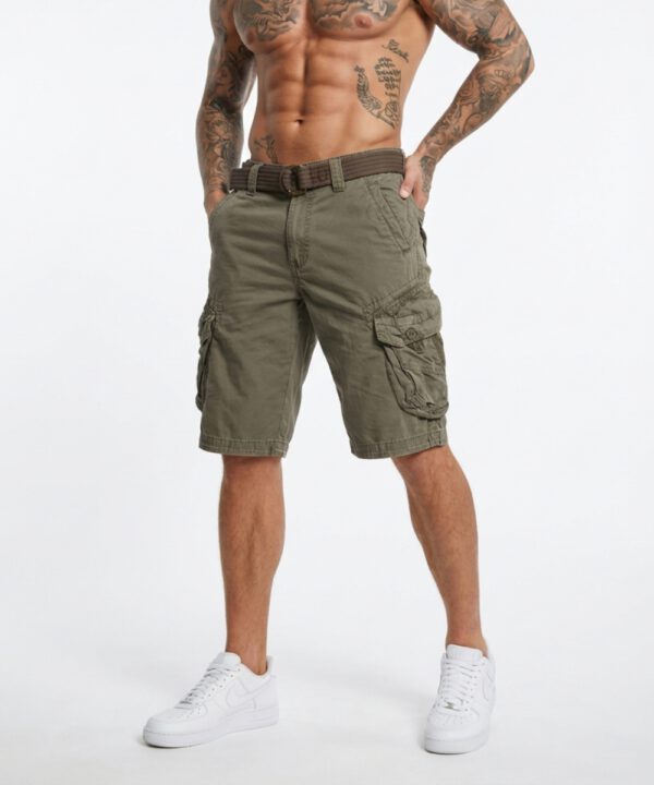 Jet Lag Cargo Shorts Take off 3 olive