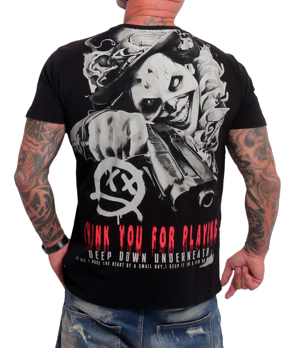 Yakuza Deep Down Regular T-Shirt TSB26046black