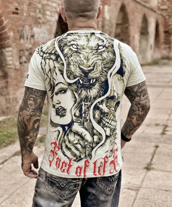 TS-91 Shirt Fact of Life mineral grey