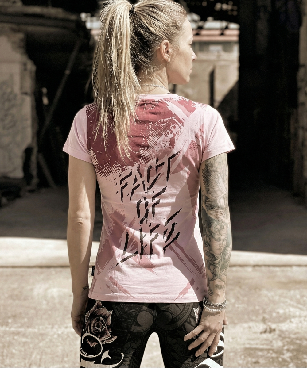 Fact-of-Life-T-Shirt-Totenkopf-GS-09-rosa o