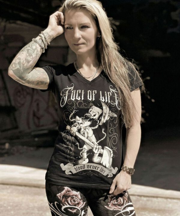 Fact of Life T-Shirt blood never li