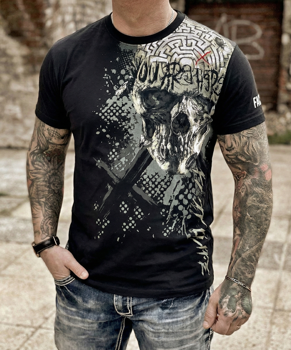 TS-87 black Fact of Life T-Shirt black