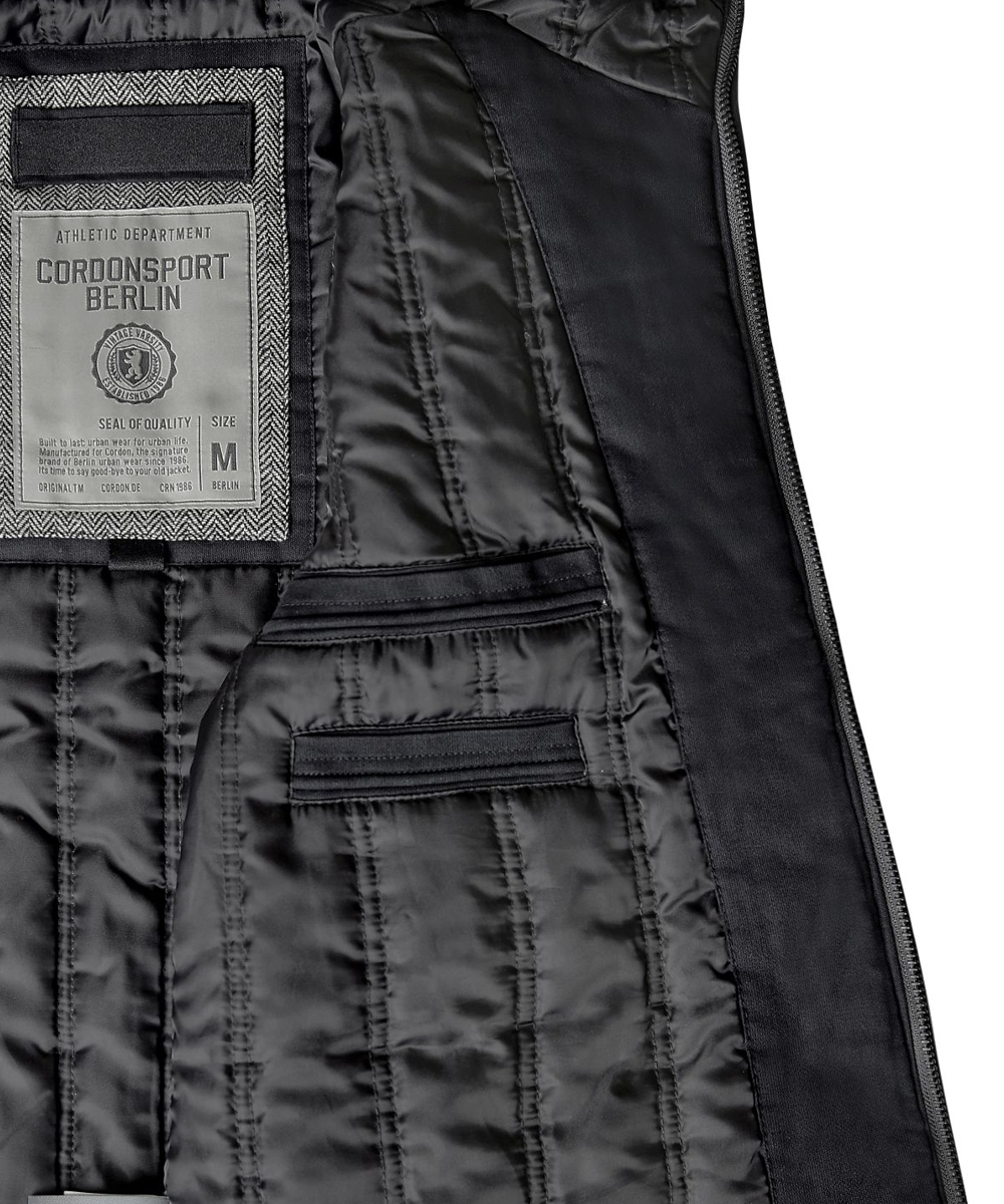 Cordon Active Hood Jacket black – Bild 5