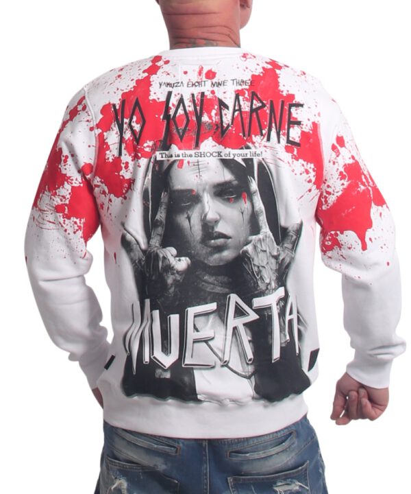 Yakuza Carne Sweatshirt PB-27033 weiß