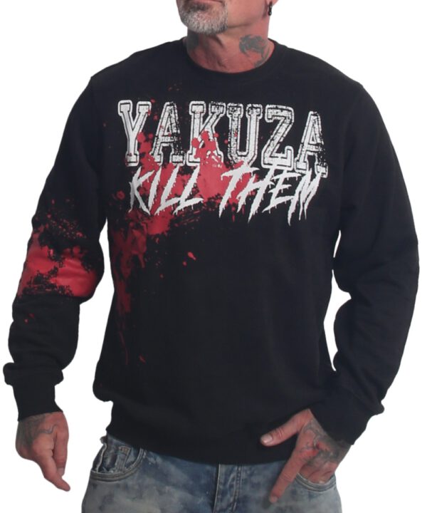 Yakuza Hurt Pullover PB-27031 schwarz