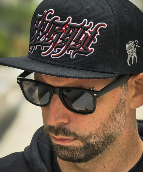 Hyraw PUNCH Snapback Cap black mütze