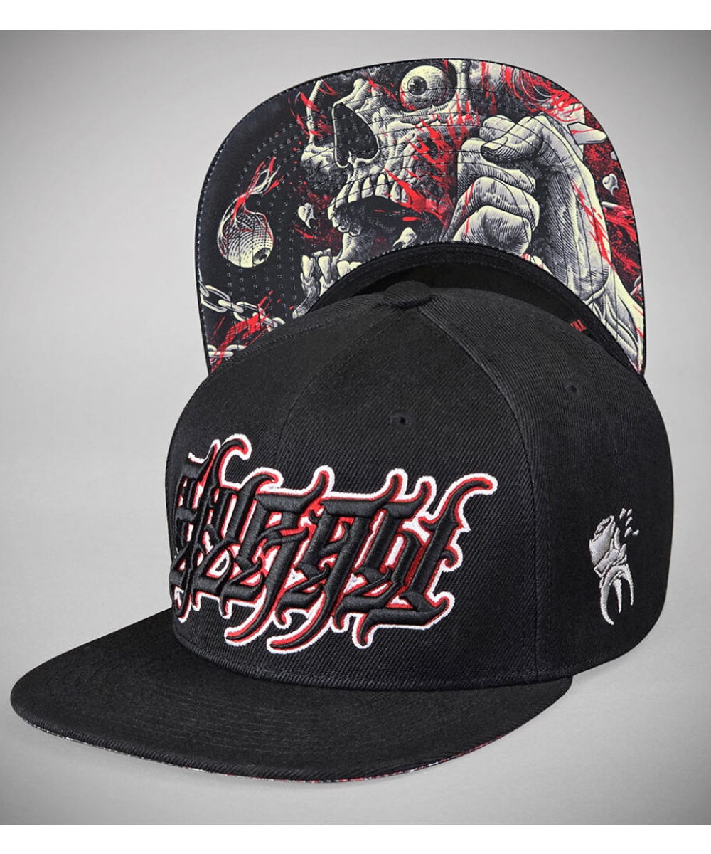Hyraw PUNCH Snapback Cap black mütze