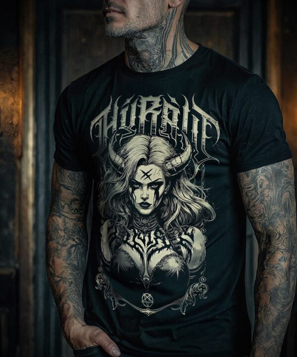 Hyraw Herren T-Shirt "LILITH Tee" schwarz