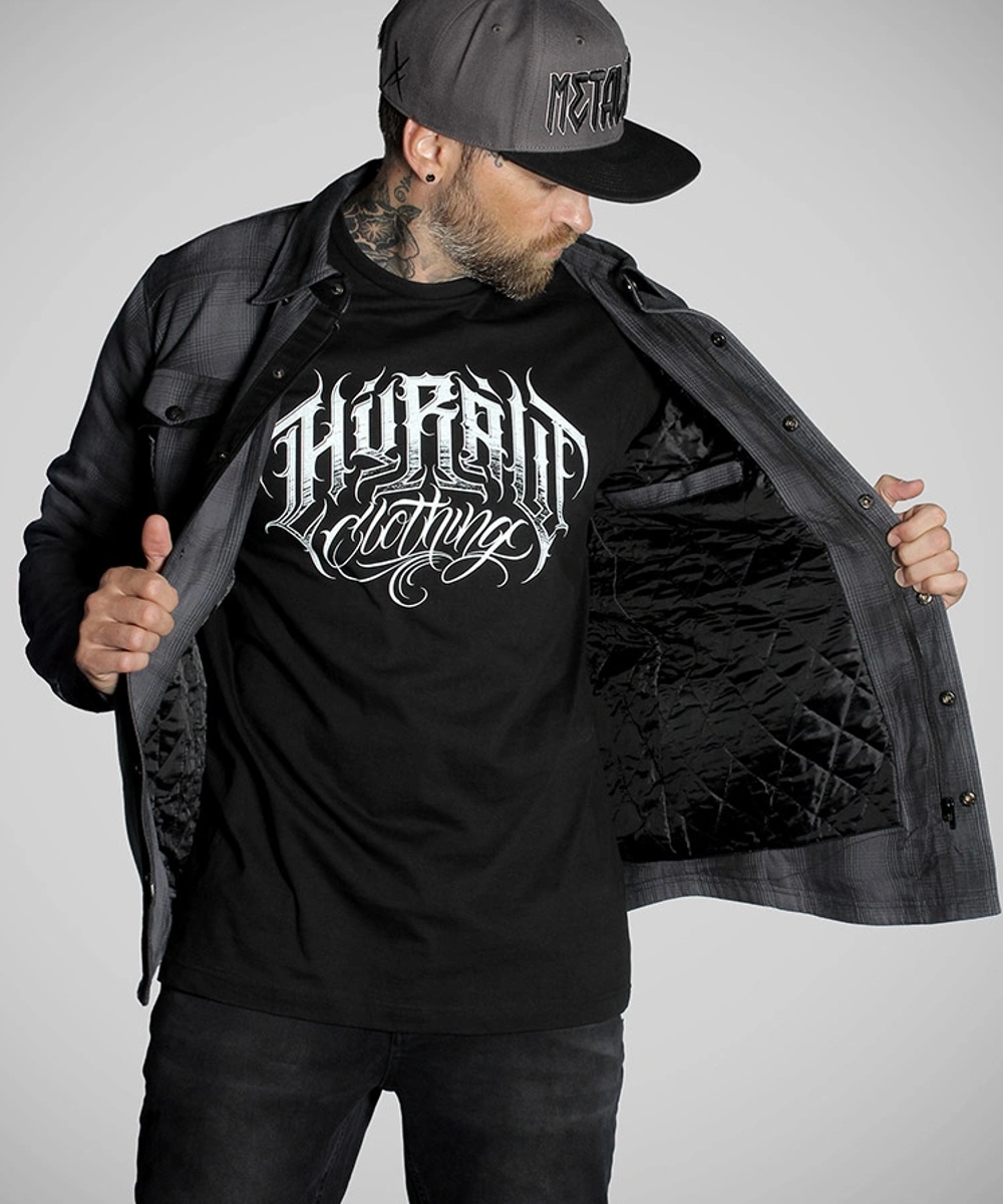 Hyraw gefüttertes Hemd "LONE RANGER" grey – Bild 3