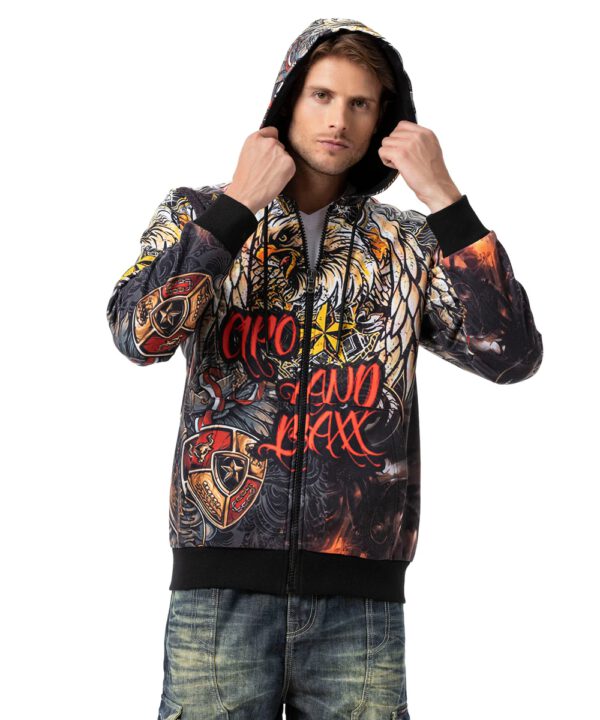Cipo Baxx Herren Hoodie Sweatshirt Jacke CL-574