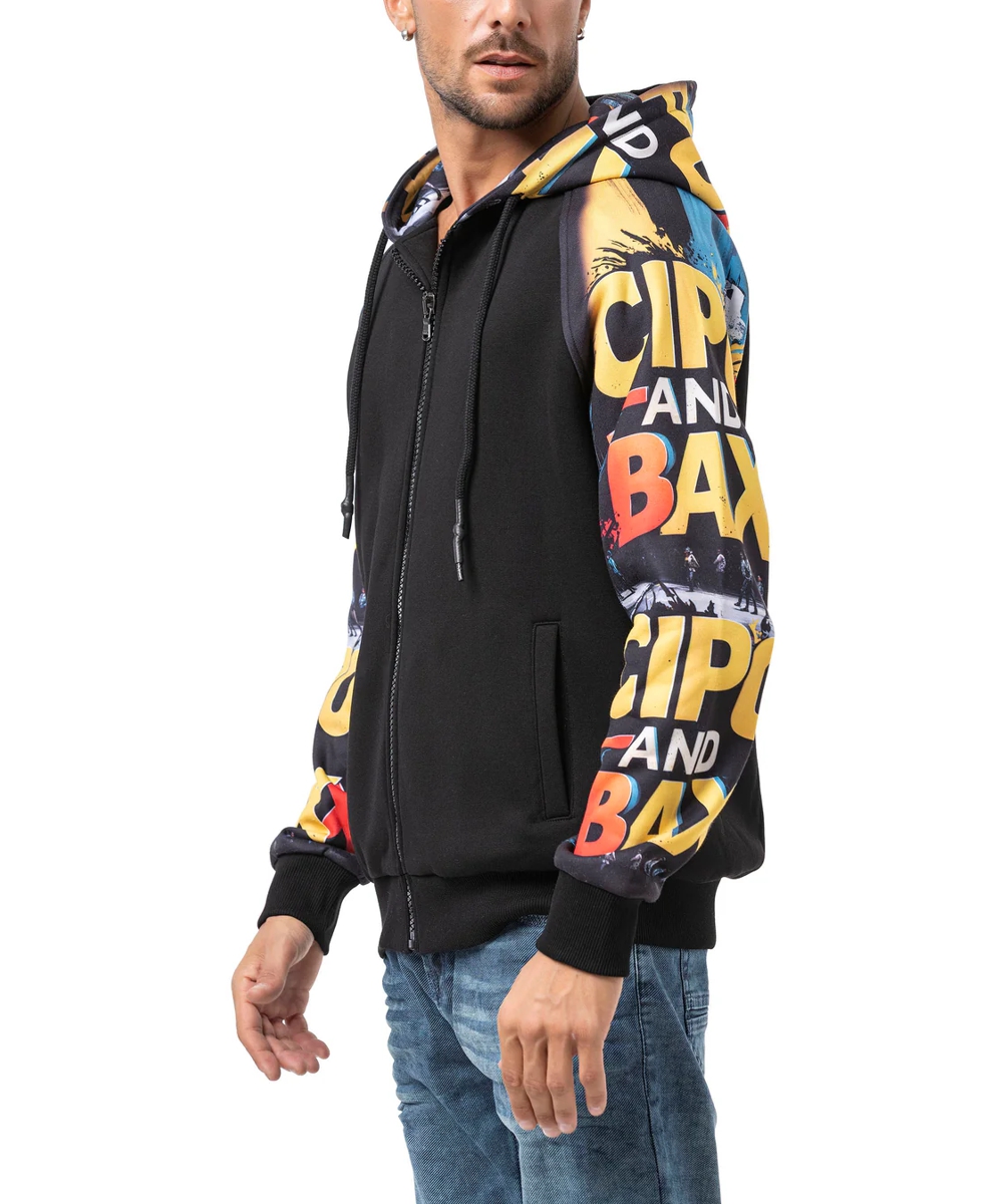 Cipo Baxx Herren Hoodie Sweatshirt Jacke CL-589 – Bild 3