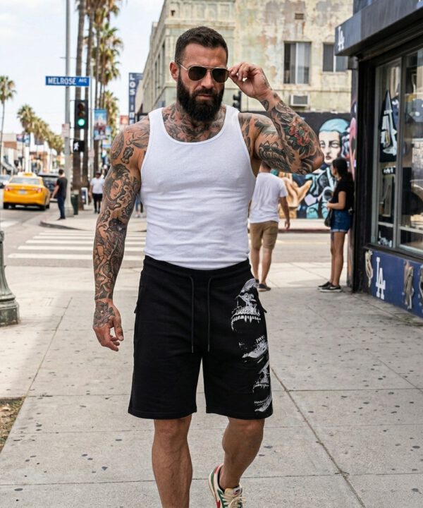 Yakuza Revenant Sweat Shorts SSB-28028