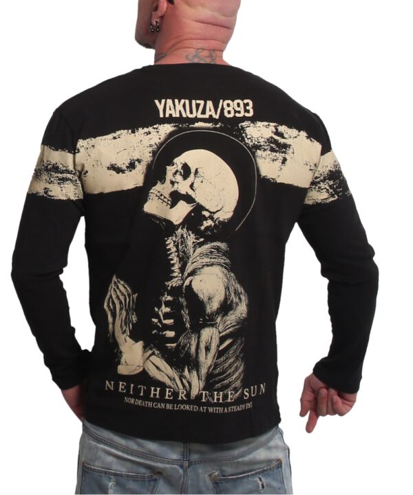 Yakuza Pray Langarm T-Shirt LSB-27051 black