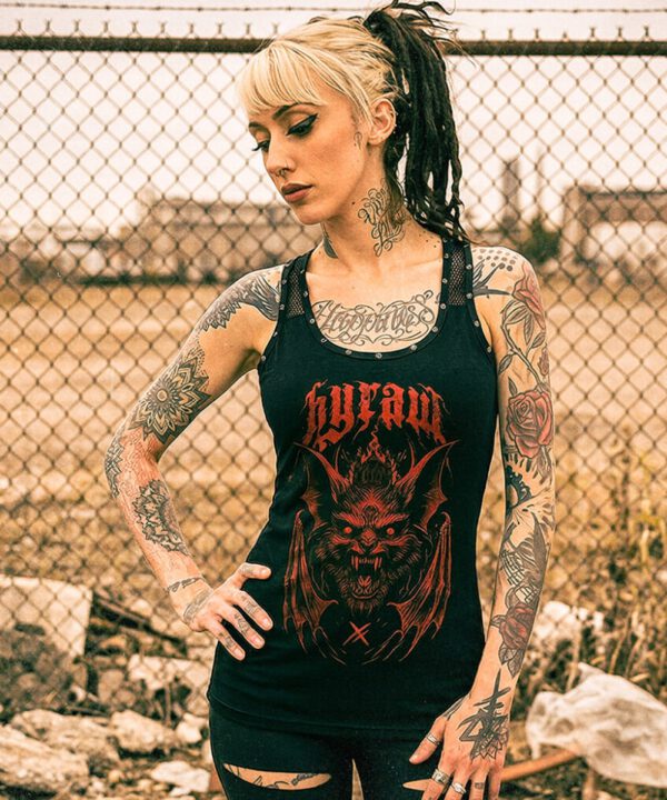 hyraw RED BAT Tank Top