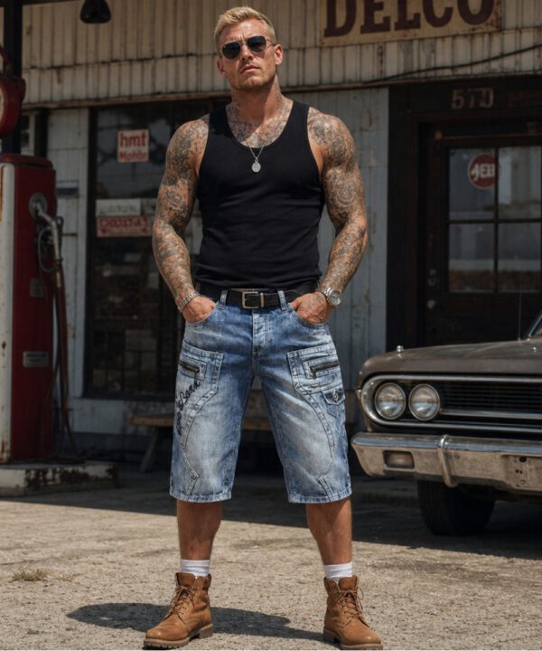 Cipo Baxx 3 Jeans Shorts CK-101