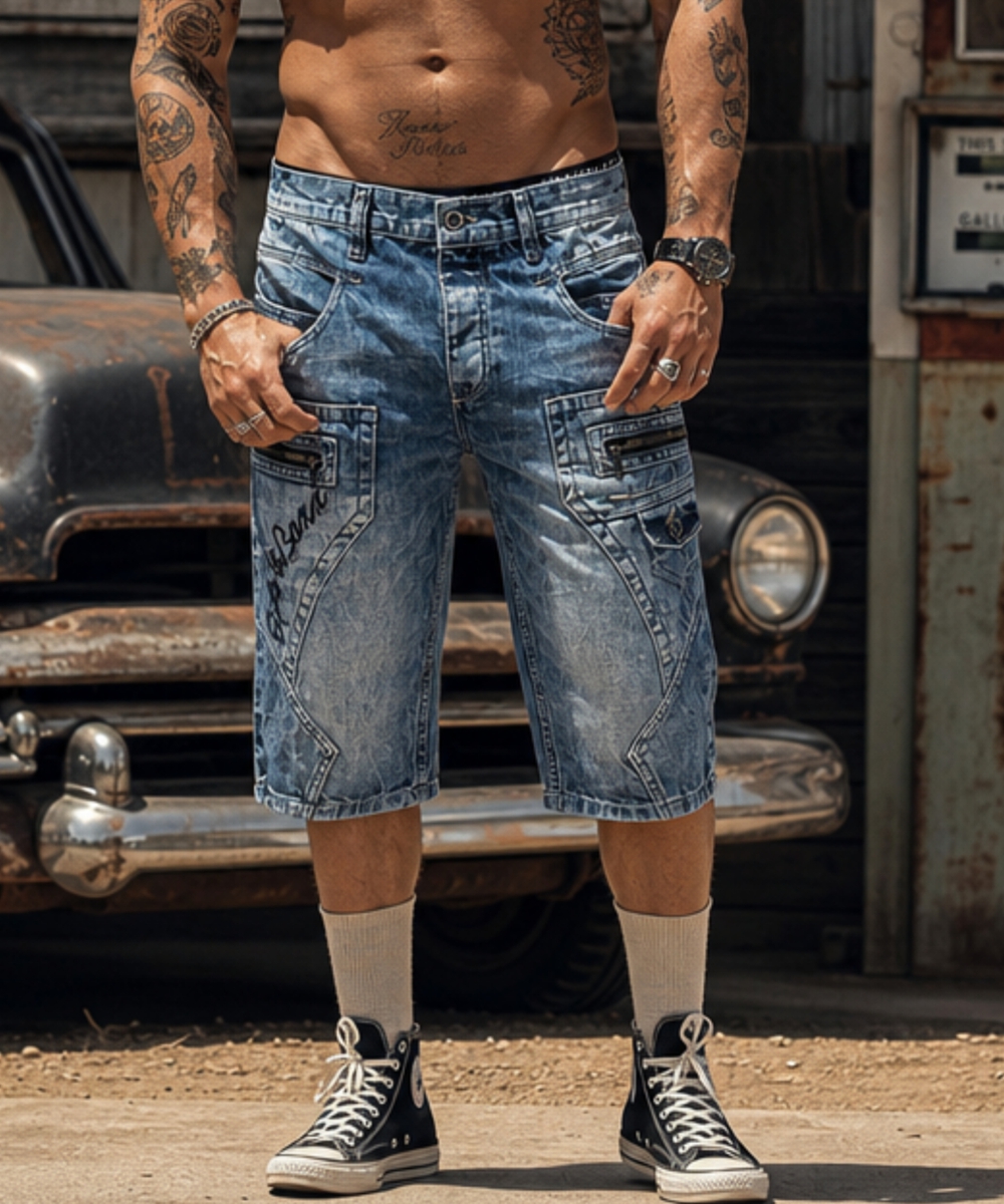 Cipo Baxx 3 Jeans Shorts CK-101
