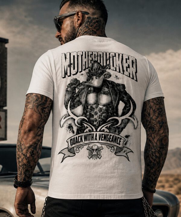 Fact of Life T-Shirt „Motherducker“ TS-95 white