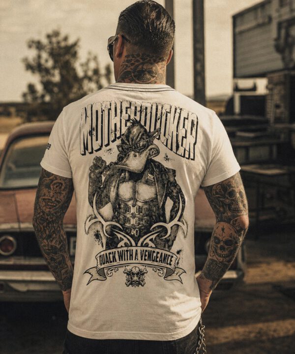Fact of Life T-Shirt Motherducker TS-95 weiß5